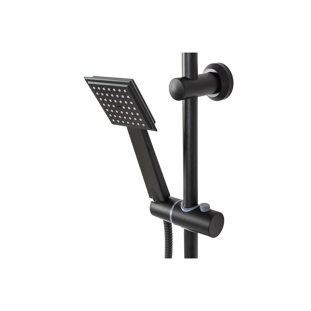 REA Bravo dušas komplekts melns