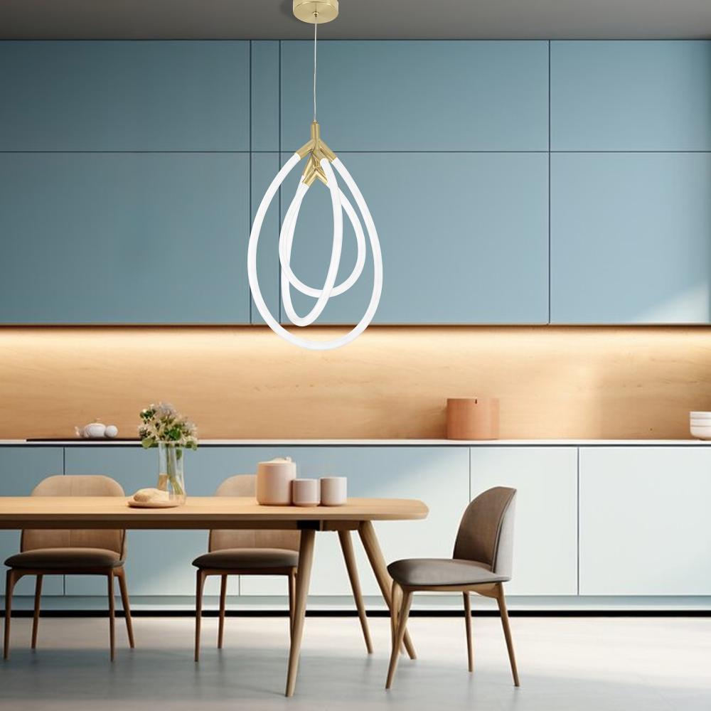 Lampe LED G018-CP Gold