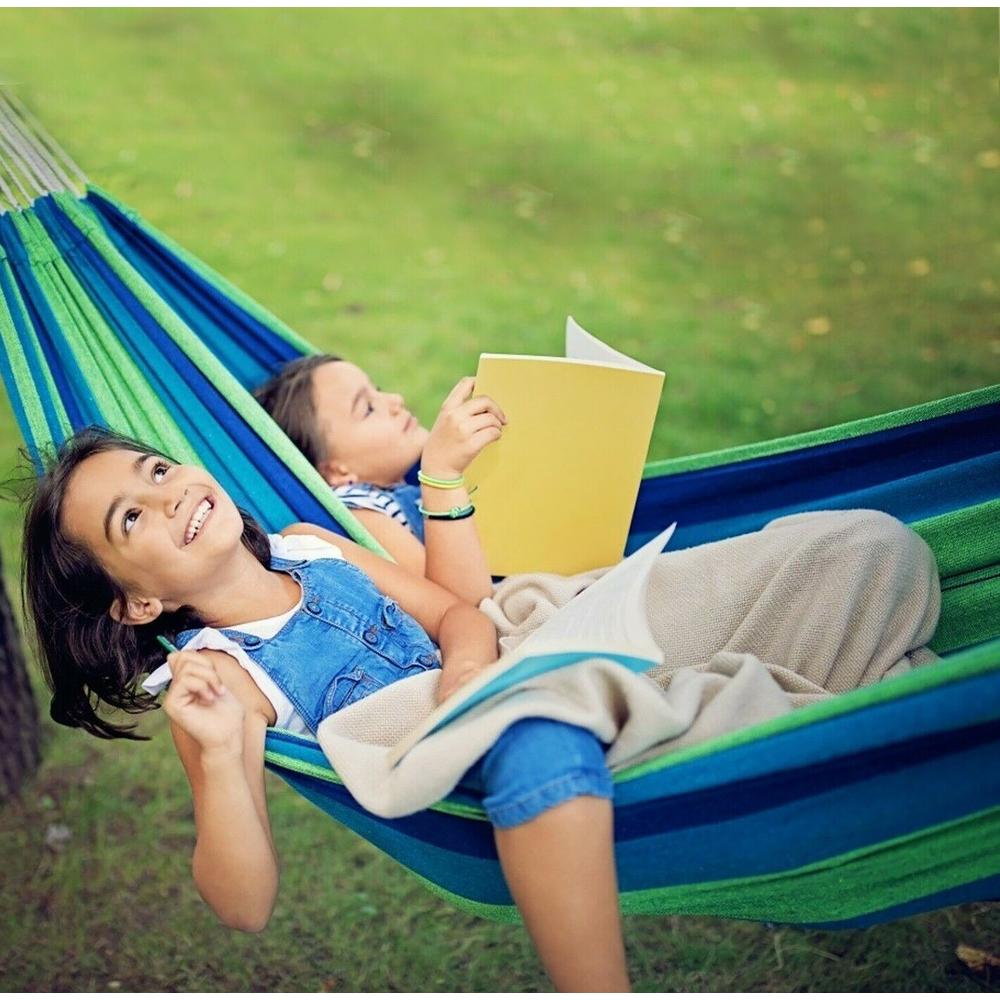 Hamak 1-osobowy 480142B Blue