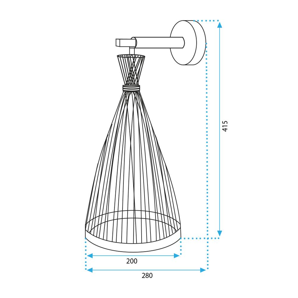 Wandlampe BOHO APP1340-1W
