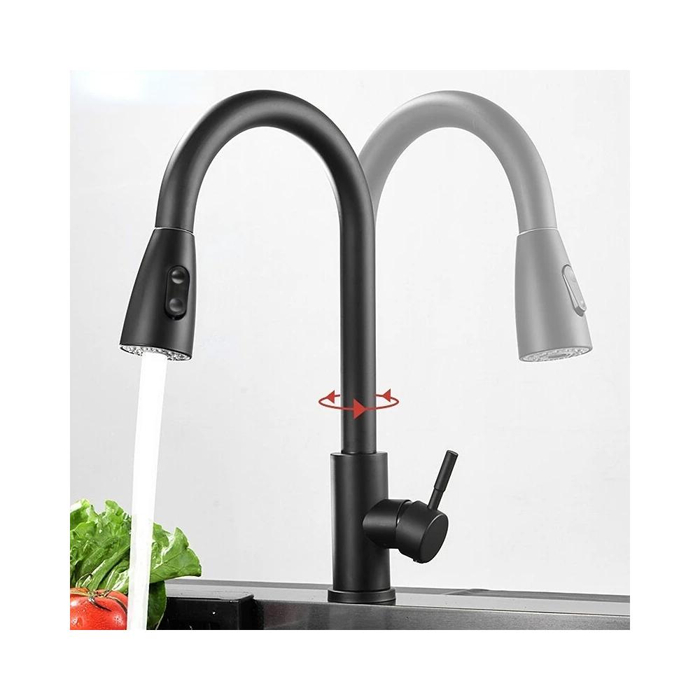 Kitchen faucet REA CROSS BLACK