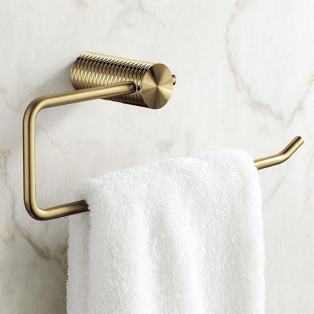 Bathroom hanger 9710 Prism Brush Nickle