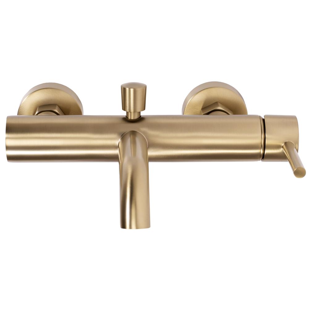 Bathroom faucet Rea Lungo Brush Gold