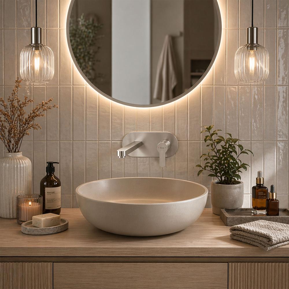 ZIDNA SLAVINA  REA Arcos Brush Nickel