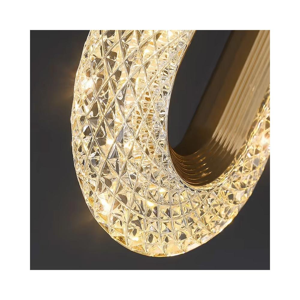 Kristall-Hängelampe G113-1CP GOLD