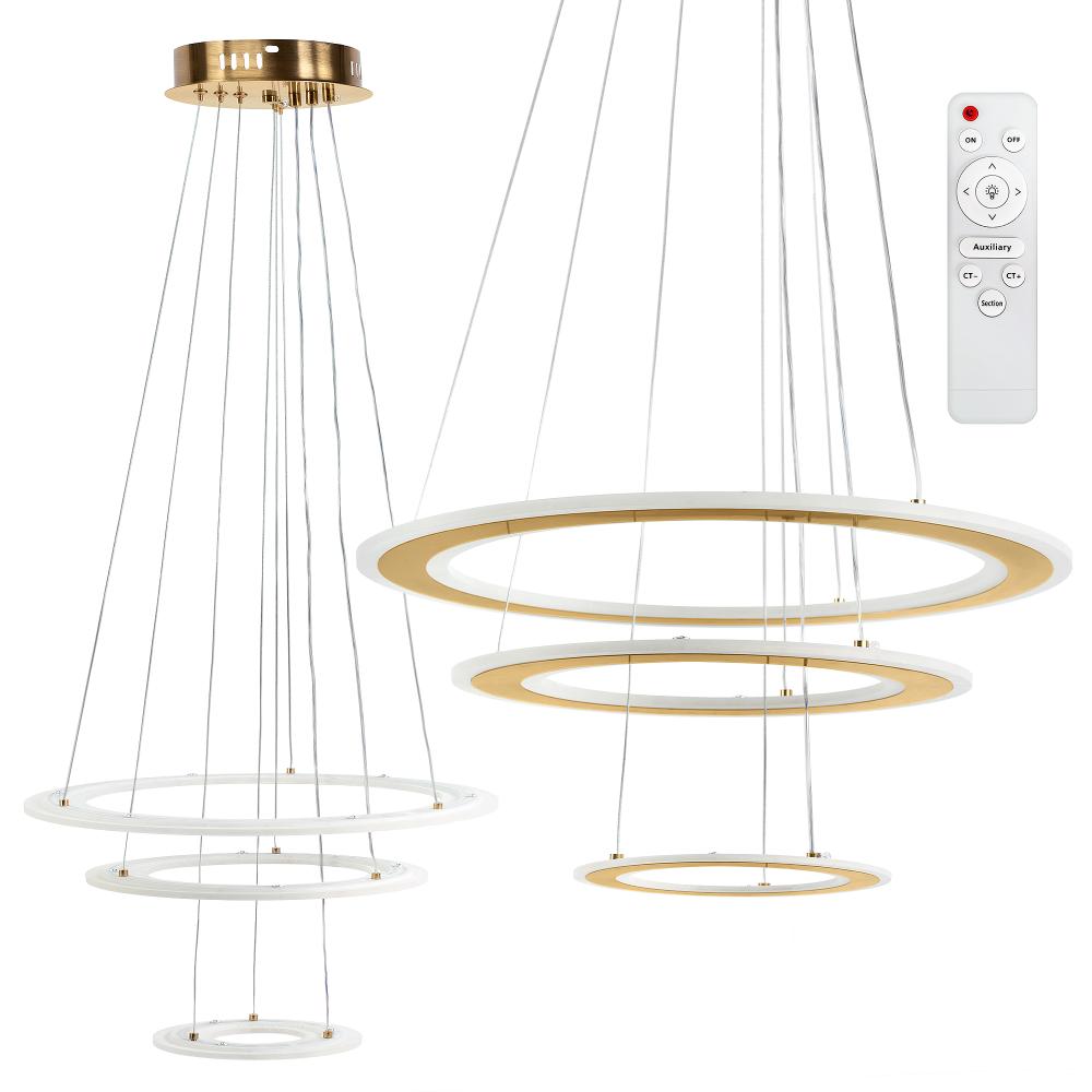 Hängelampe LED G041-3CP BRUSH GOLD