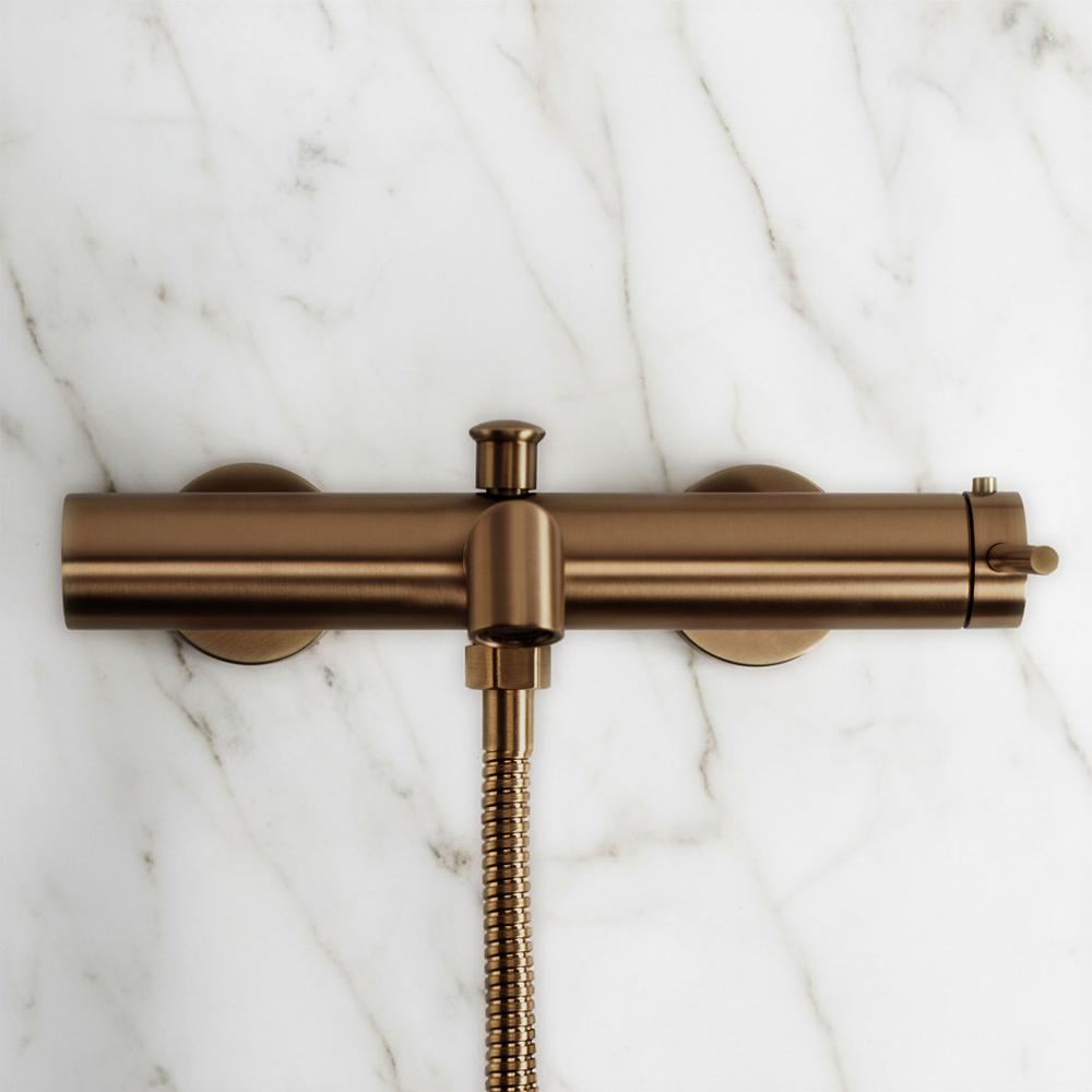 Fürdőkád csaptelep Rea Foss Copper Brush