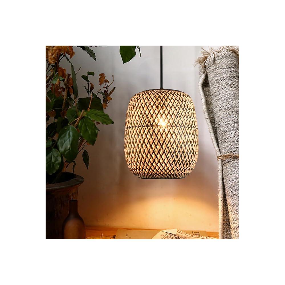 LAMPE BOHO BAMBOO APP1542-1CP
