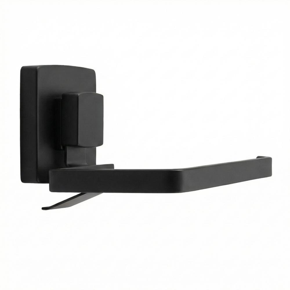 UCHWYT NA PAPIER TOALETOWY BEZ WIERCENIA CZARNY 381698