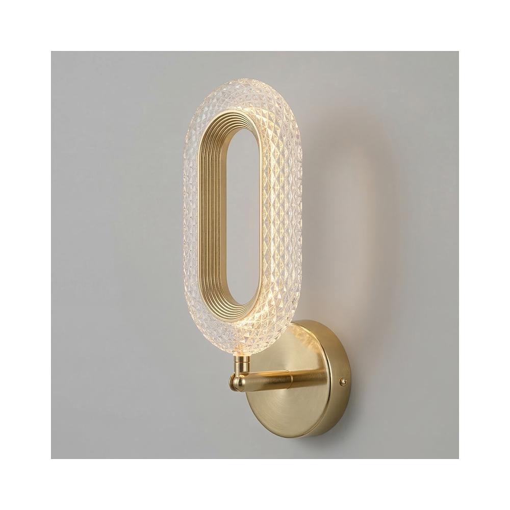 KINKIET ŚCIENNY LED G171-W ZŁOTY