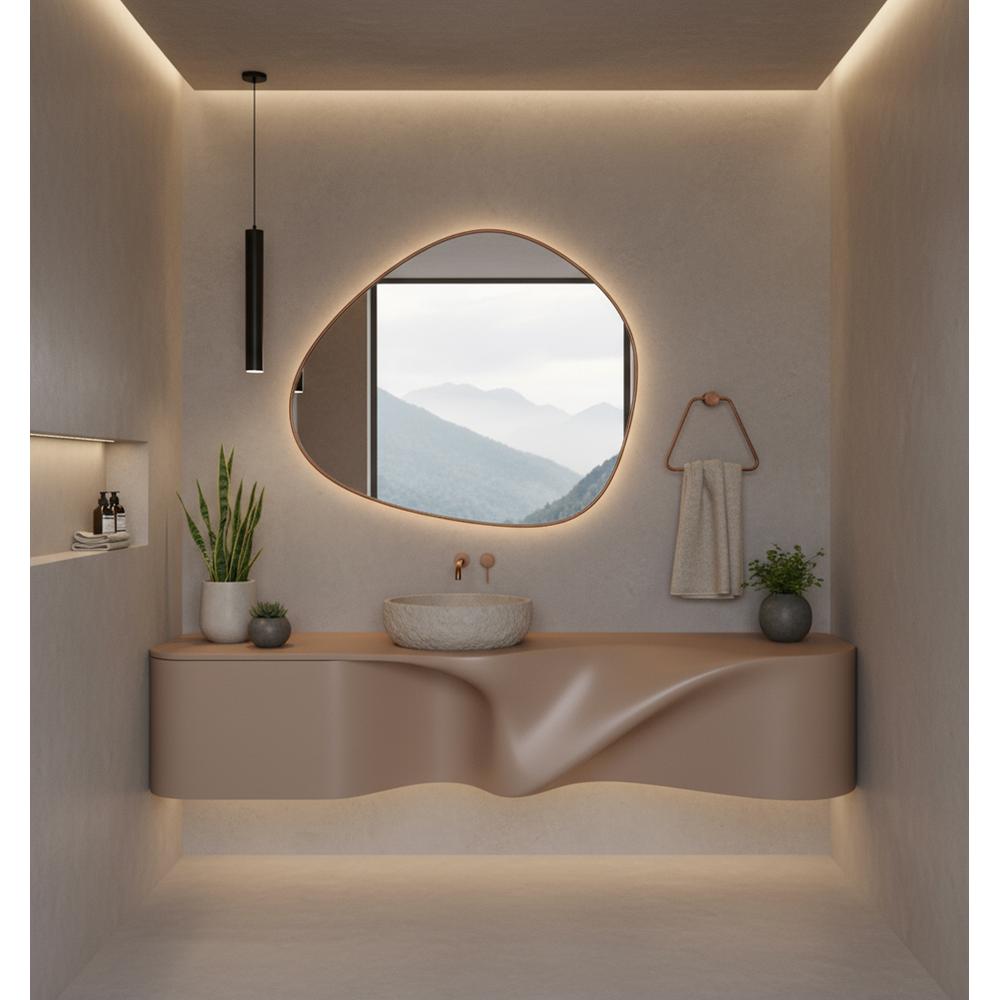 Vannas istabas pakaramais Tomi 5810 Brush Copper