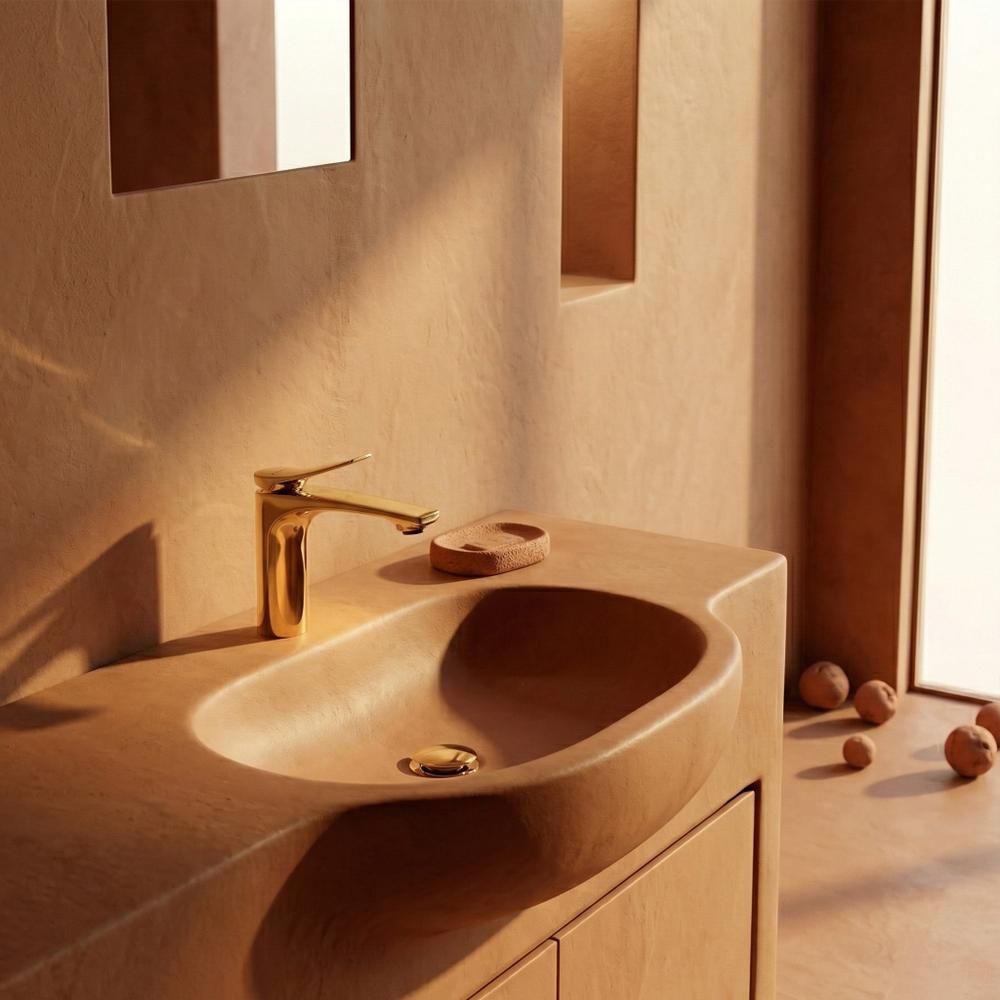 Mosdó csaptelep REA Vision Gold Low