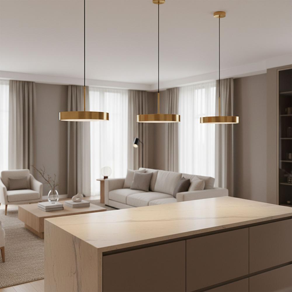 Lampe LED APP1687-1CP 30CM BRUSH GOLD