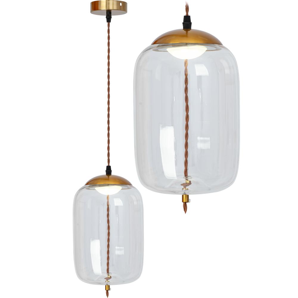 Hängelampe Glas LED APP444-CP