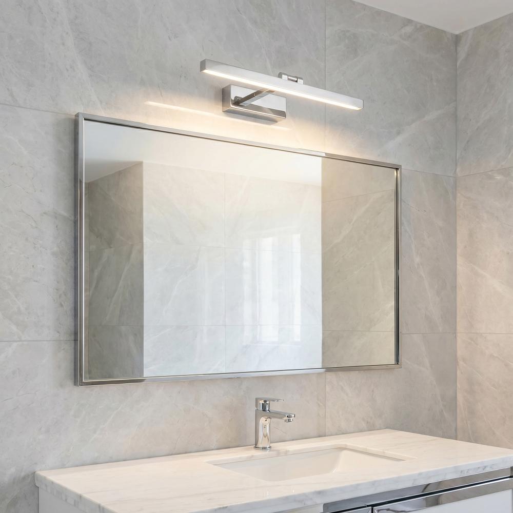 Kúpeľňové nástenné LED svietidlo APP1858-1W 60 cm Chrome