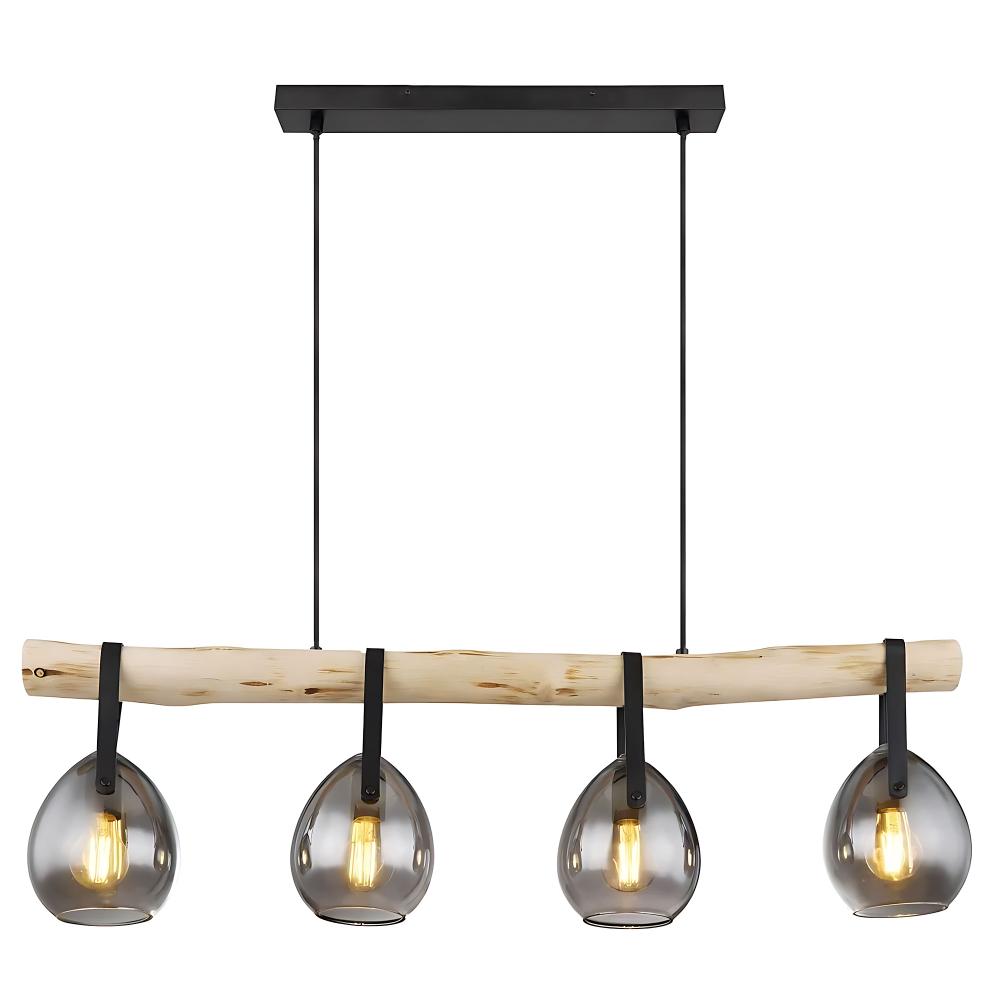 Deckenlampe APP1775-4CP WOOD GREY