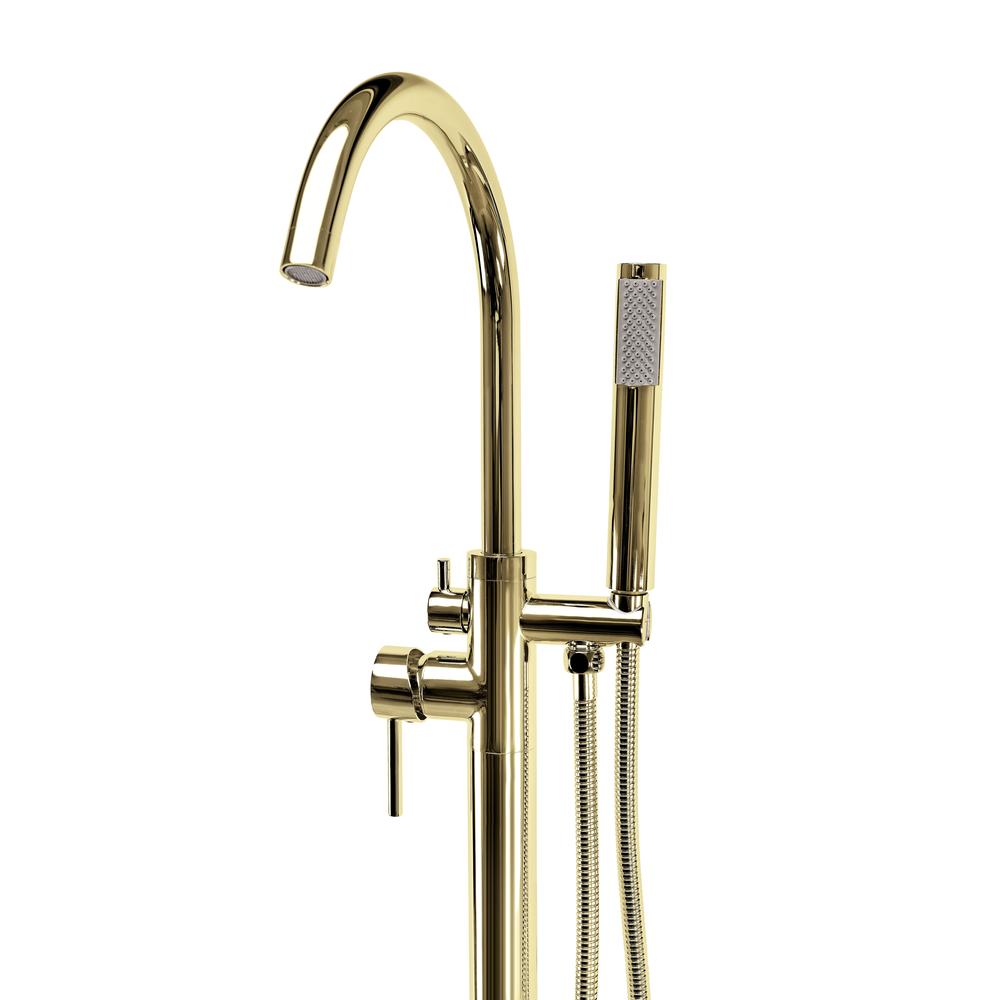 Free-standing faucet Rea Lungo Gold