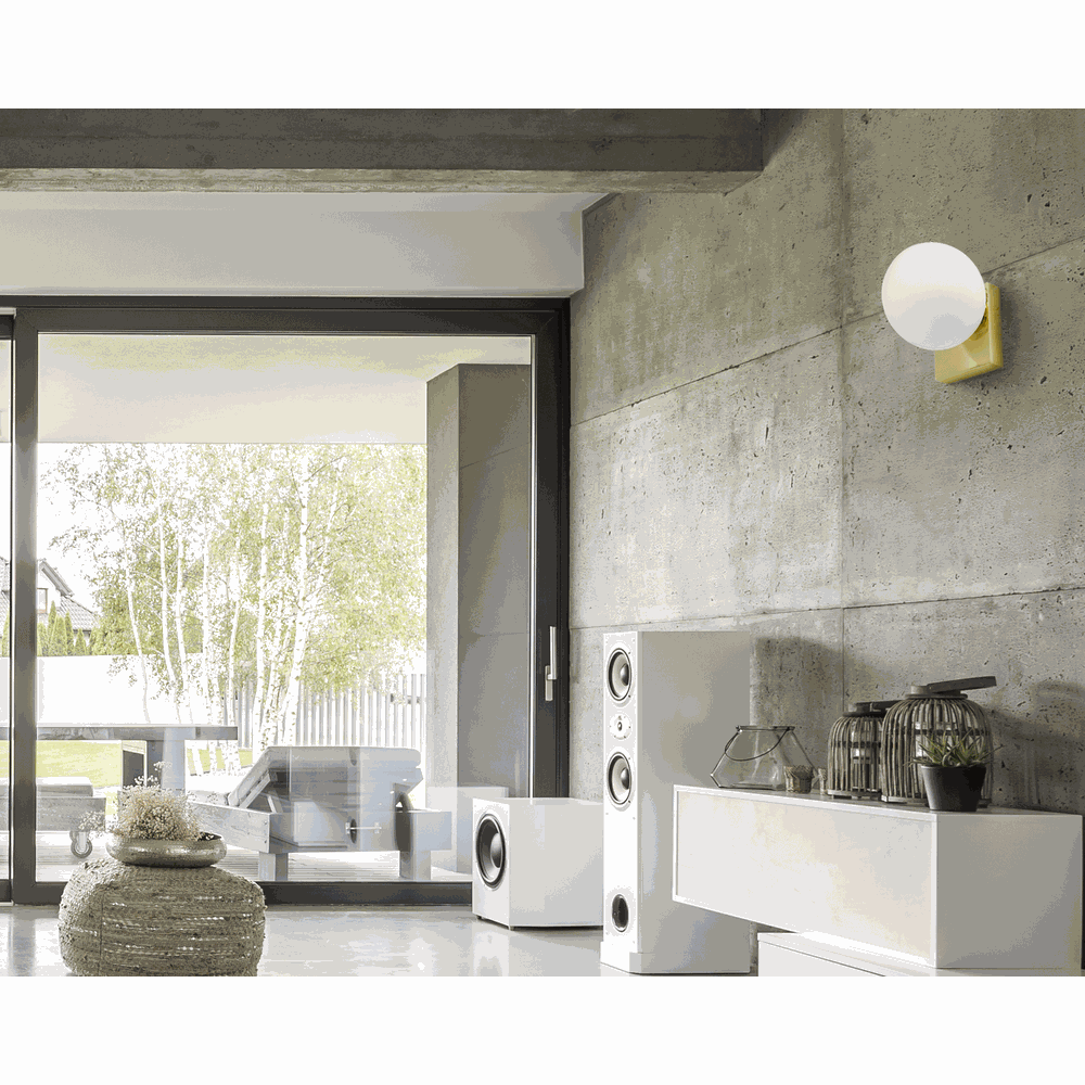 Wandlampe Kugel APP1009-1W Gold