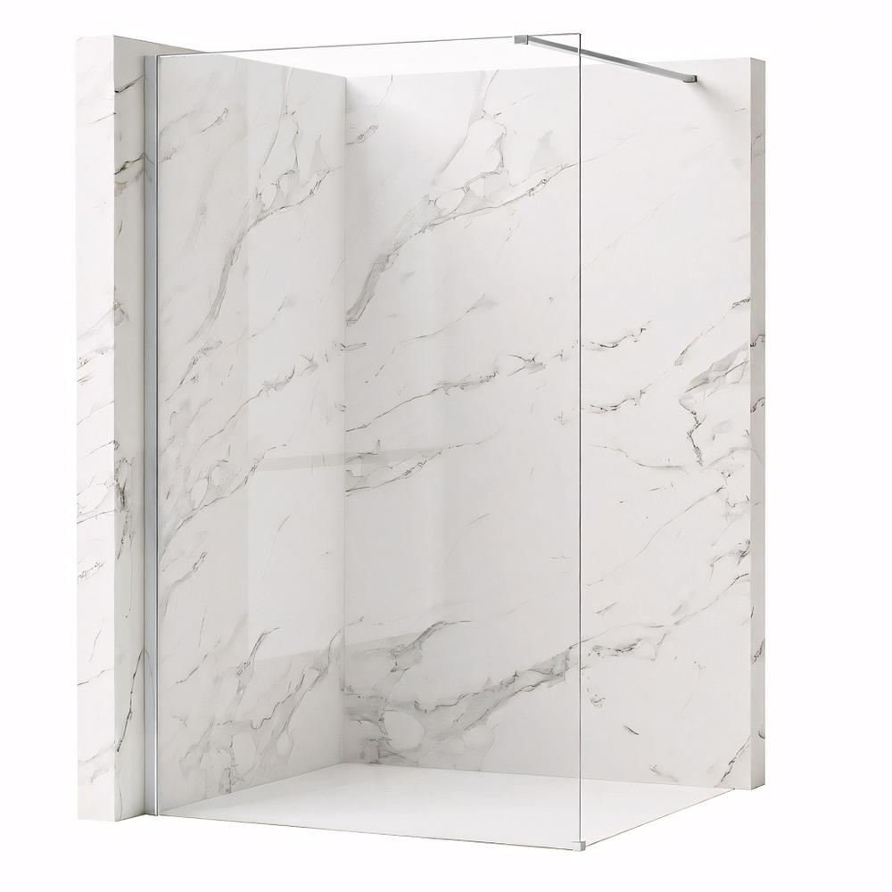 Dušo siena Rea Flexi Transparent / Chrome 70