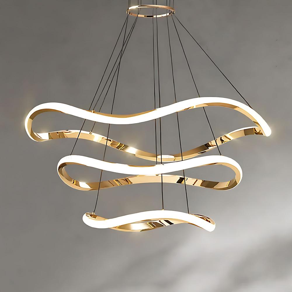 Lampa wisząca LHJ018-CP3 GOLD