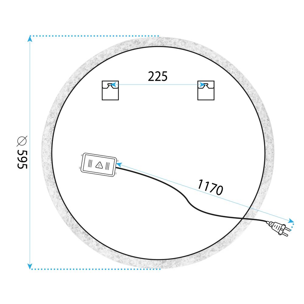 Mirror LED 60cm BL806