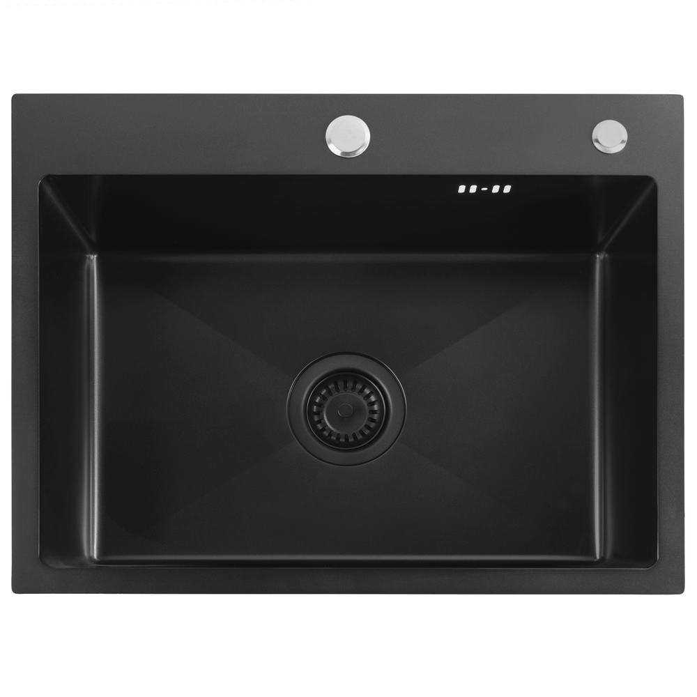 Stainless steel sink Liam Black