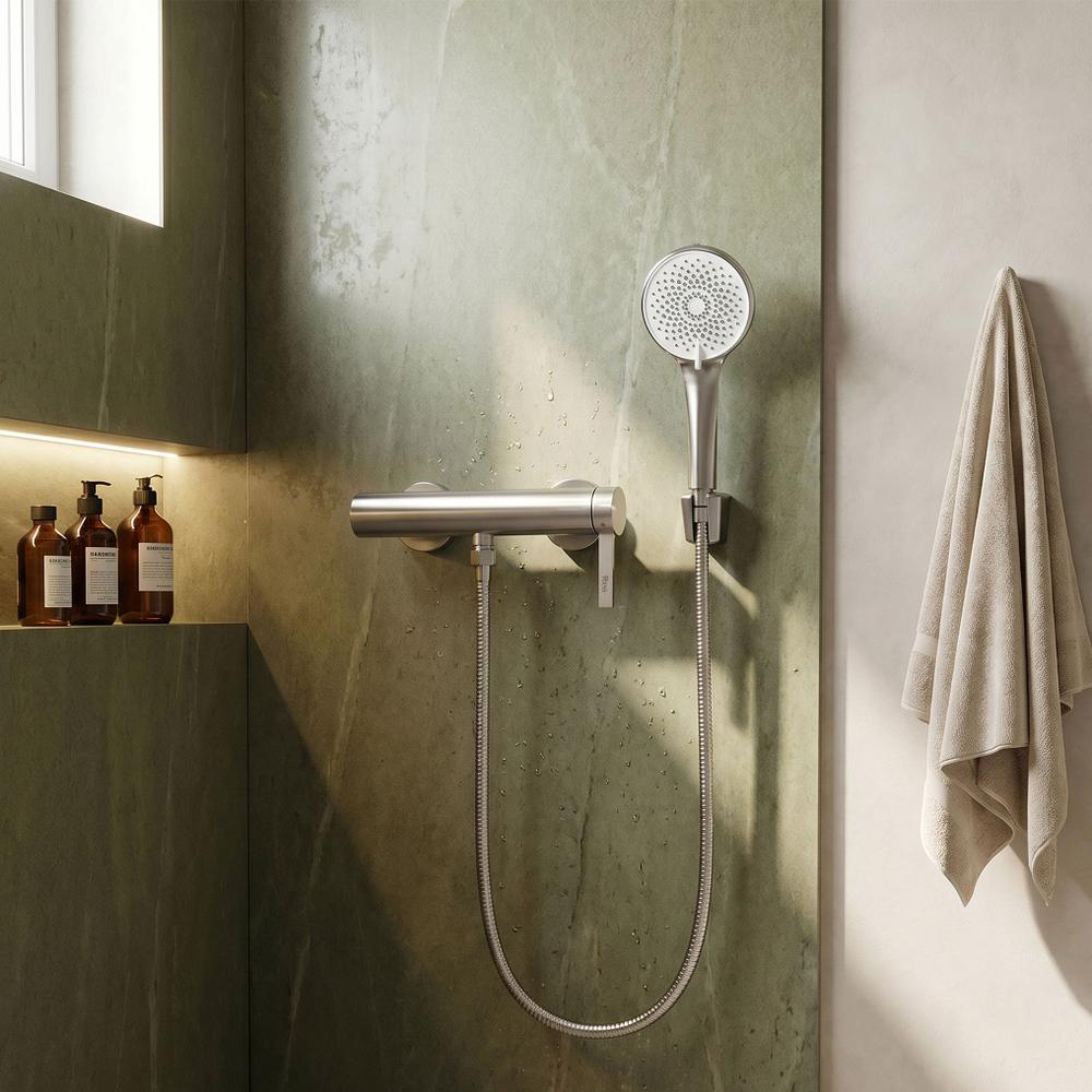 Bateria prysznicowa REA Rivo Nikiel Szczotkowany