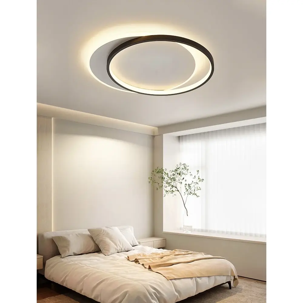 Ceiling lamp LHJ076-C BLACK 40 CM LED