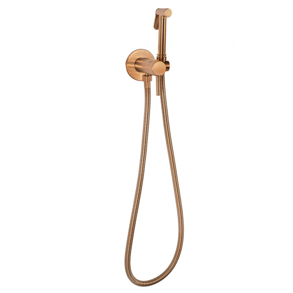 Bateria Bidetowa REA Lungo Loop Miedź Szczotkowana