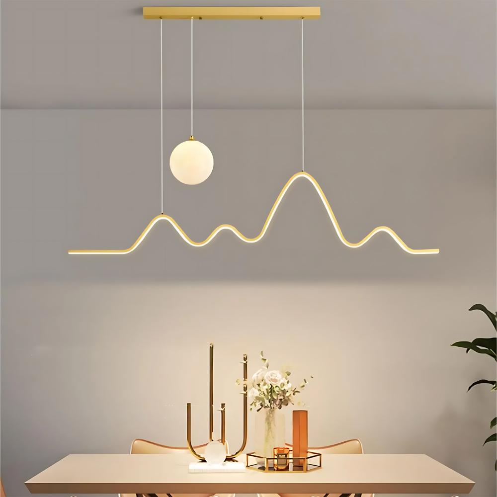 Lampe LED LHJ034-CP BRUSH GOLD