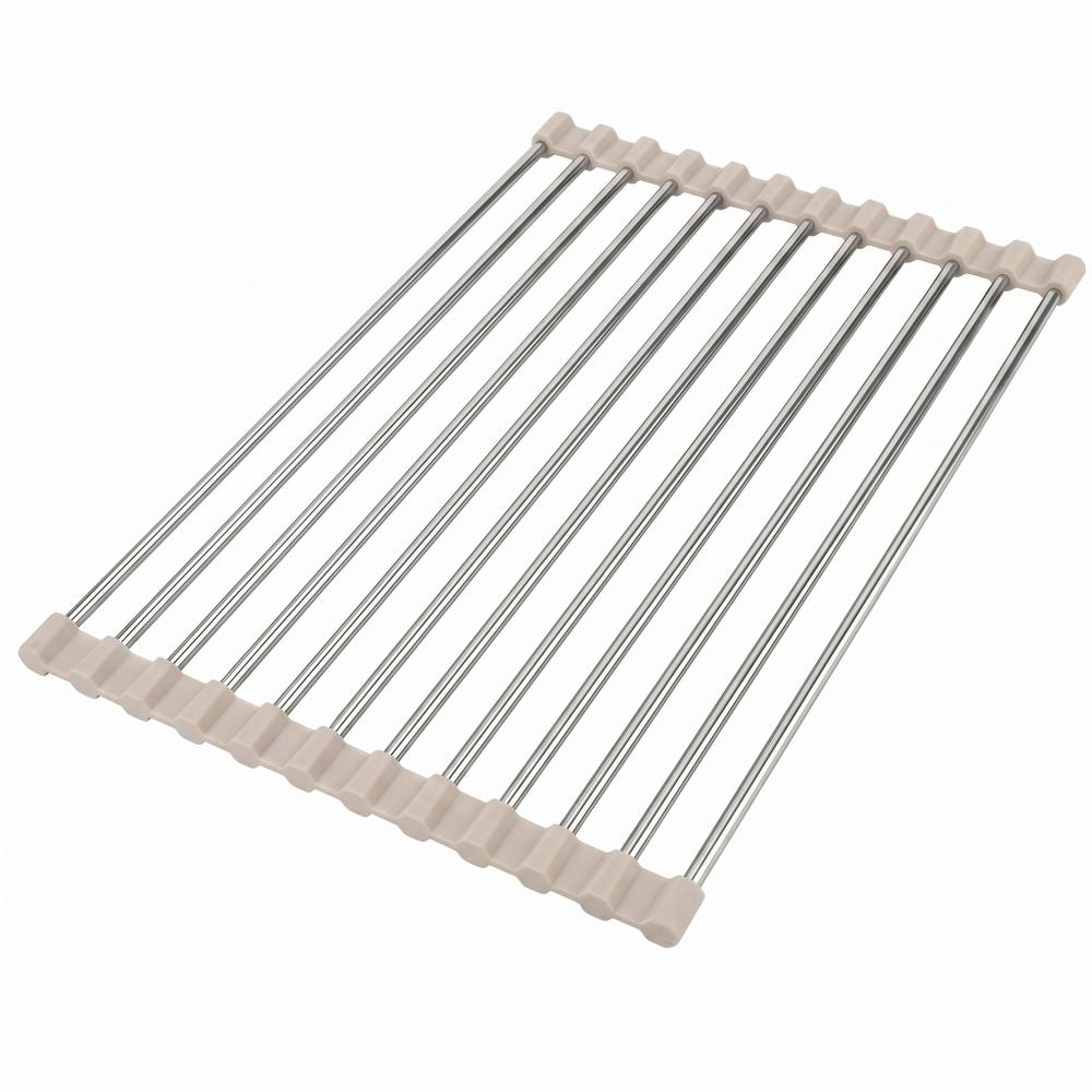 Rolovací odkapávač na dřez REA P12298B Beige