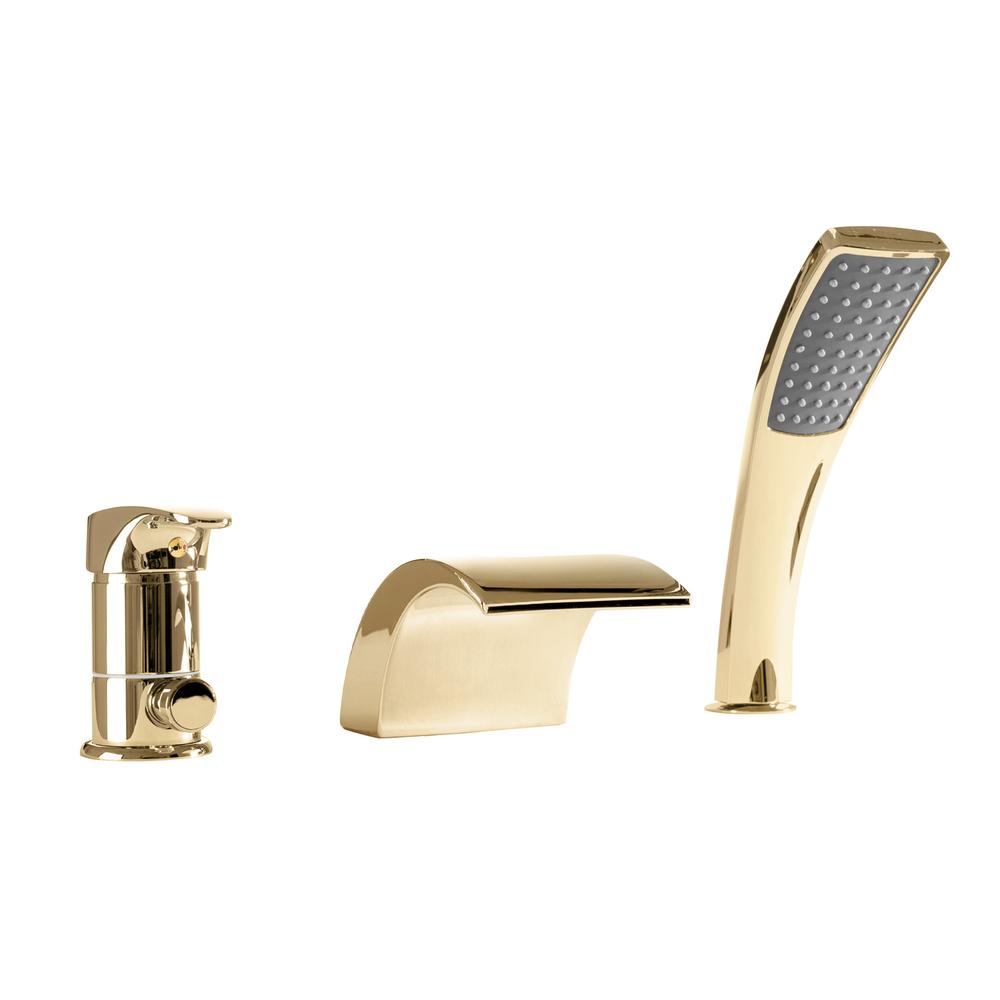 Wannenarmatur Rea Riven GOld