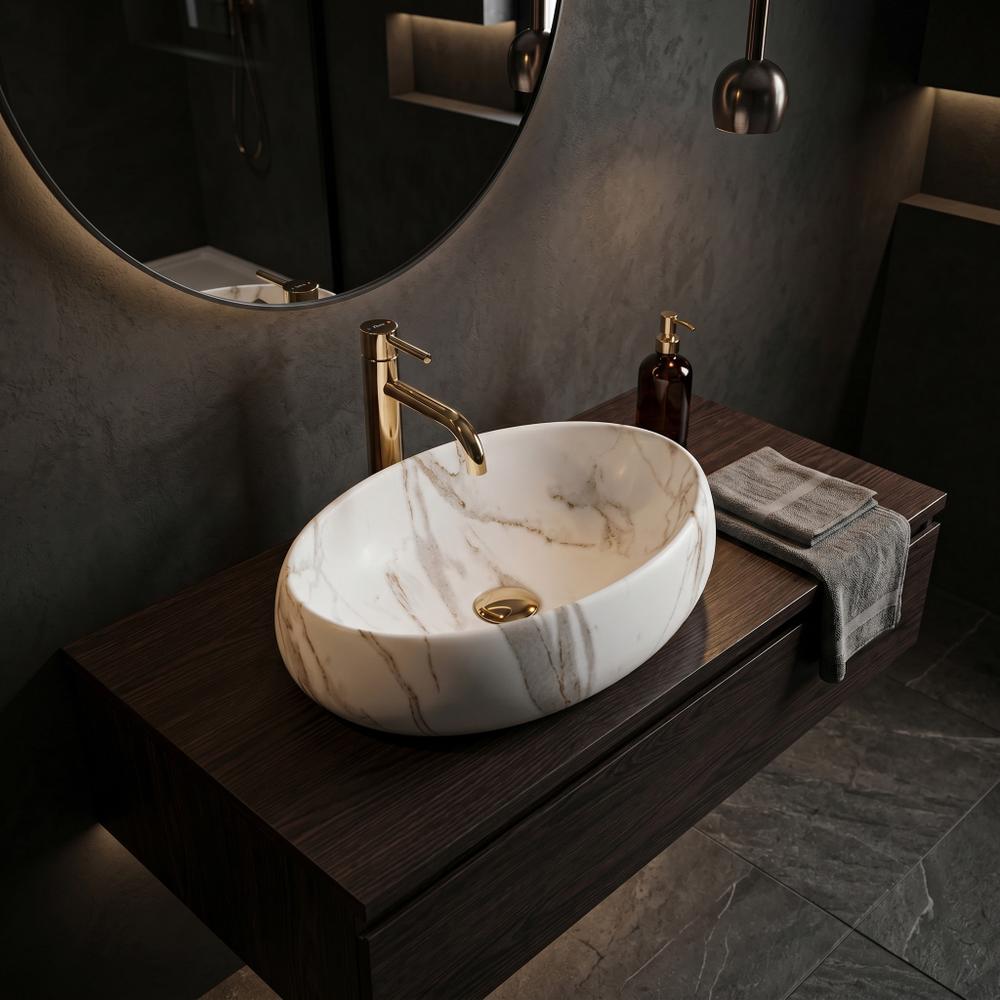 Lavabo sobre encimera Rea Linda Lava Mat