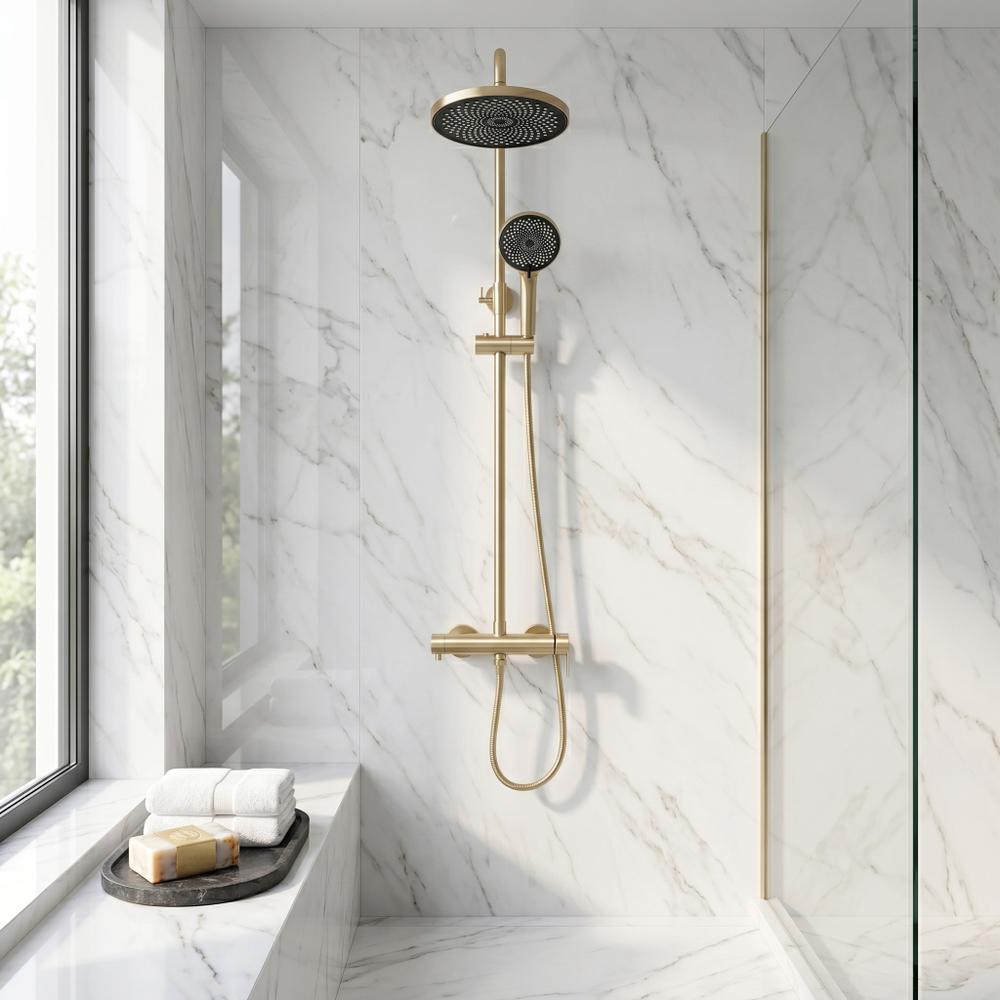 σετ ντους Rea Hunter Brush Gold