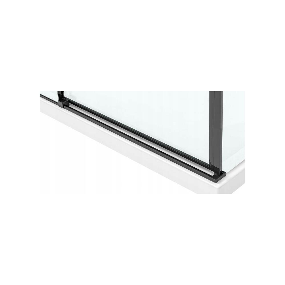 Cabina doccia SOLAR BLACK MAT 100x80