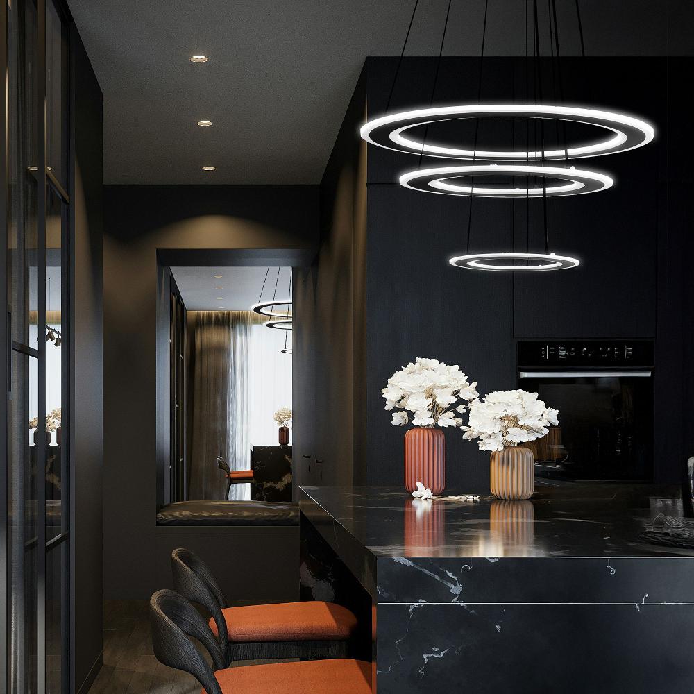 Lampe LED G040-3CP Black