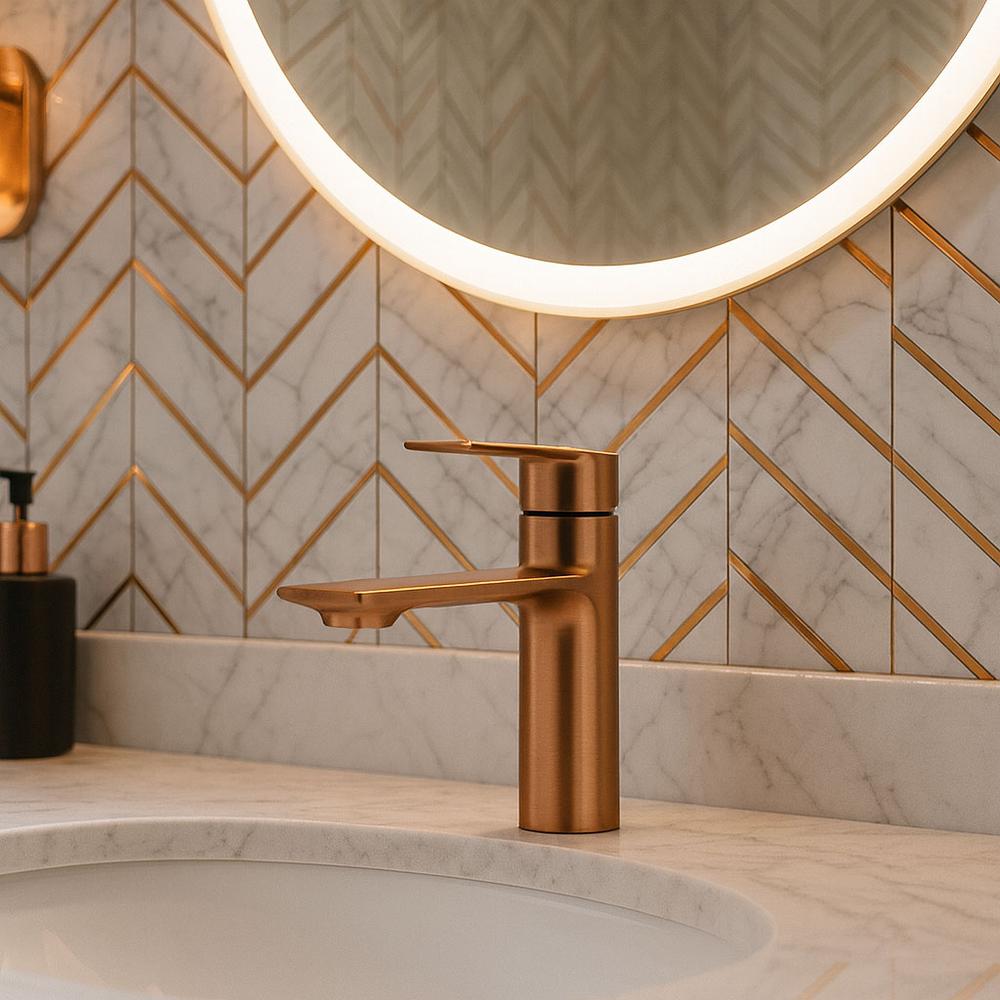 Смеситель REA Storm COPPER BRUSH Low