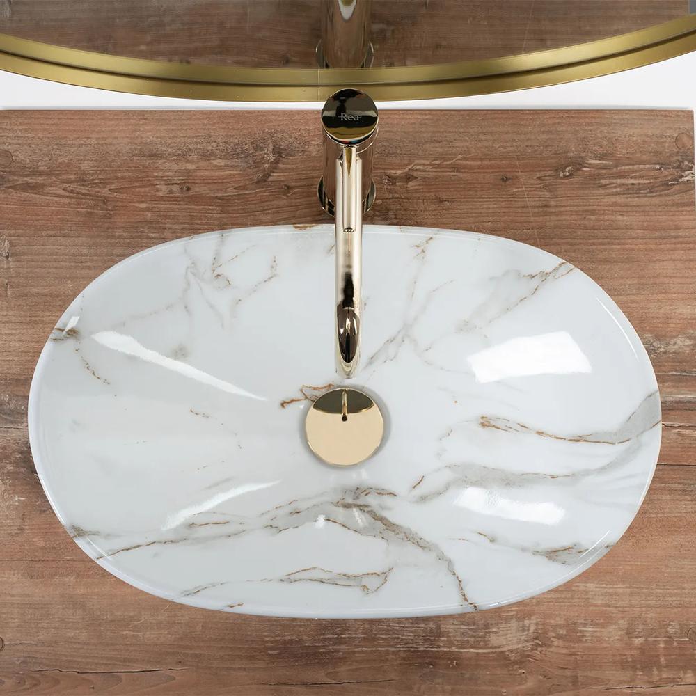 Vasque à poser REA Royal Mini Aiax Shiny