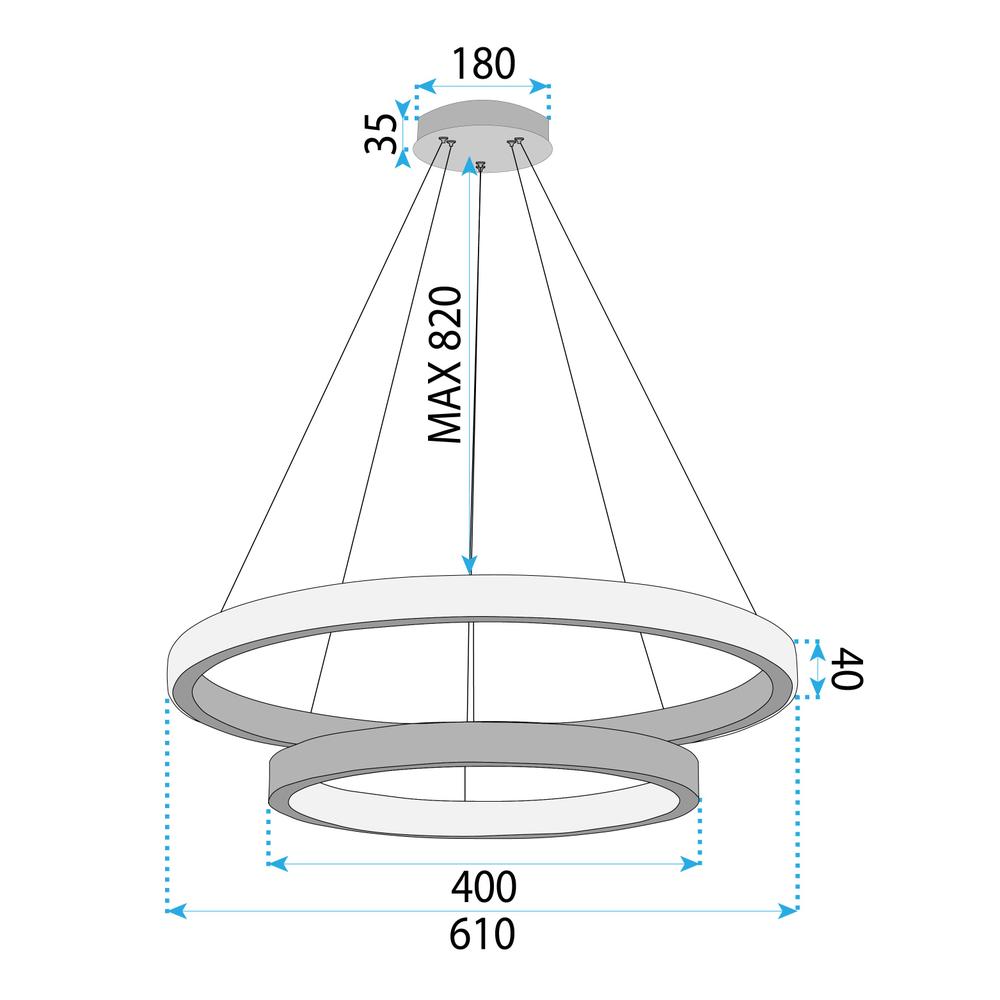 LED Lampe APP1772-CP GOLD BRUSH