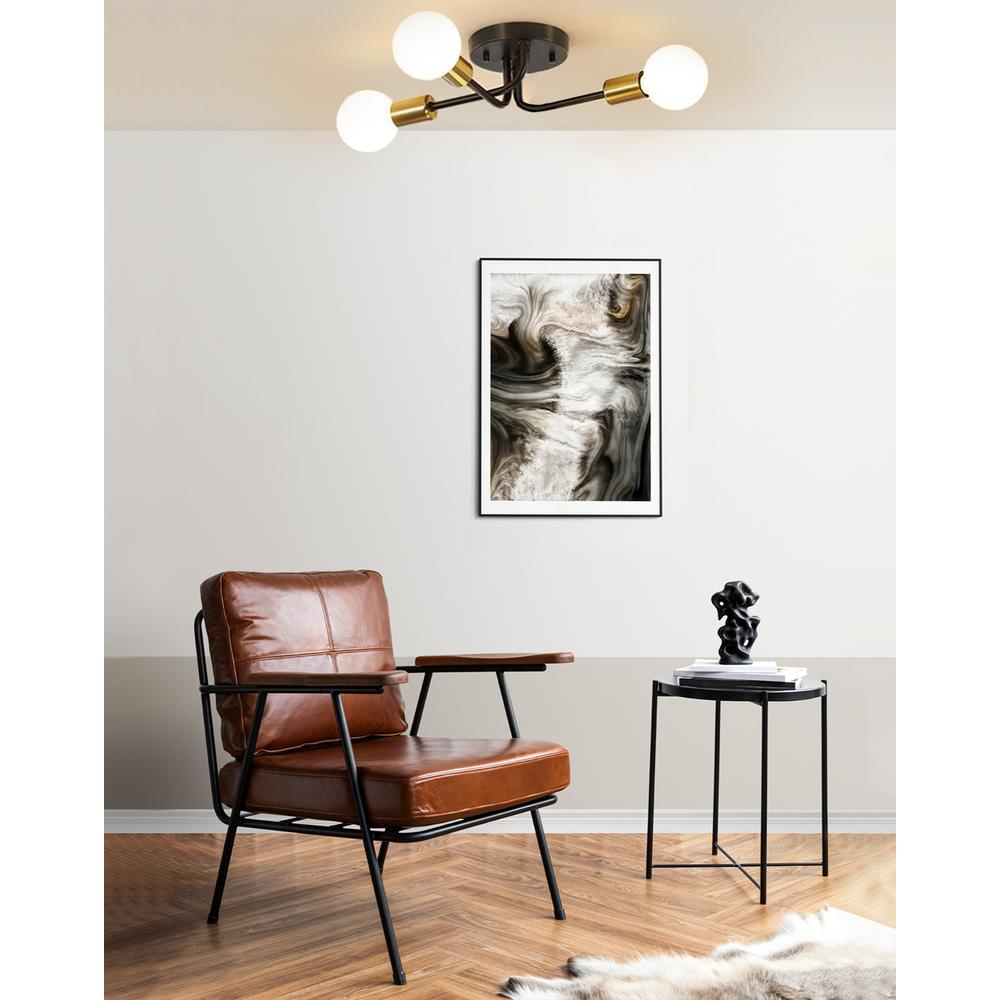 Lampe APP1117-3C Black Gold