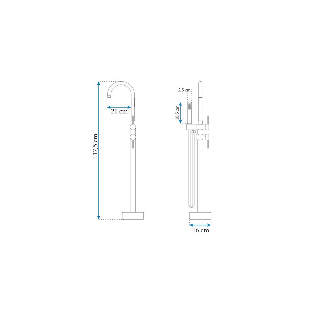 Rea Lungo Ortis vannisegisti kuldne
