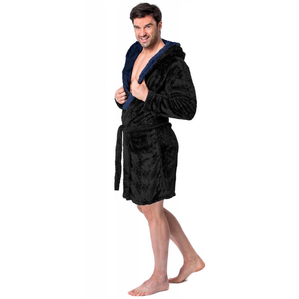 Bathrobe Jordan Black Navy Men M