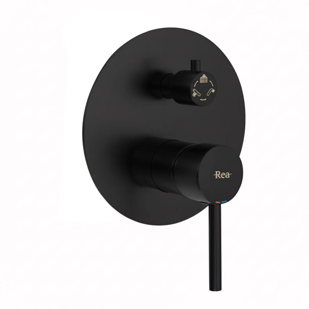 Rea Lungo Black piilokylpyamme ja suihkusetti + BOX