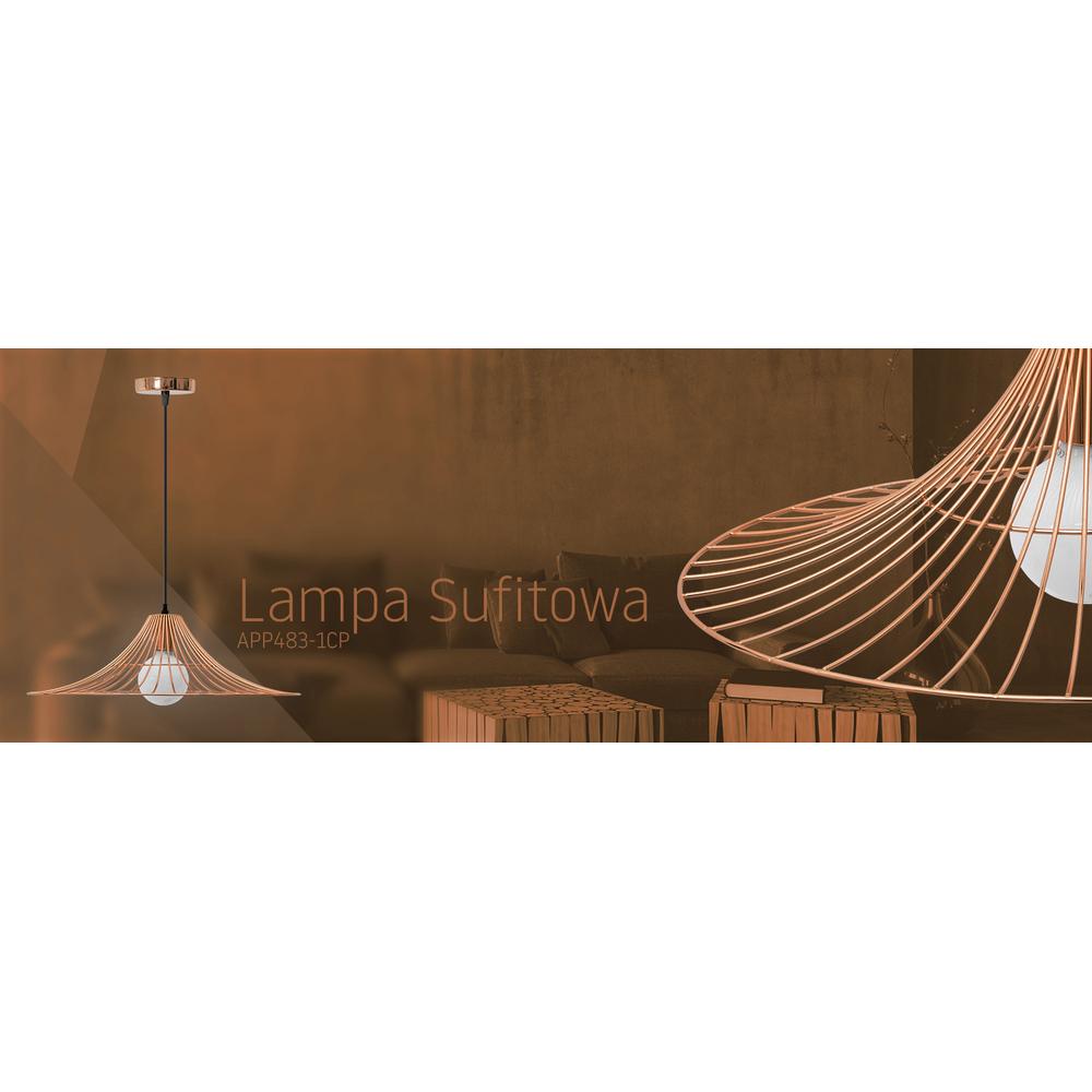 Deckenlampe rund Loft Rose Gold APP483-1CP