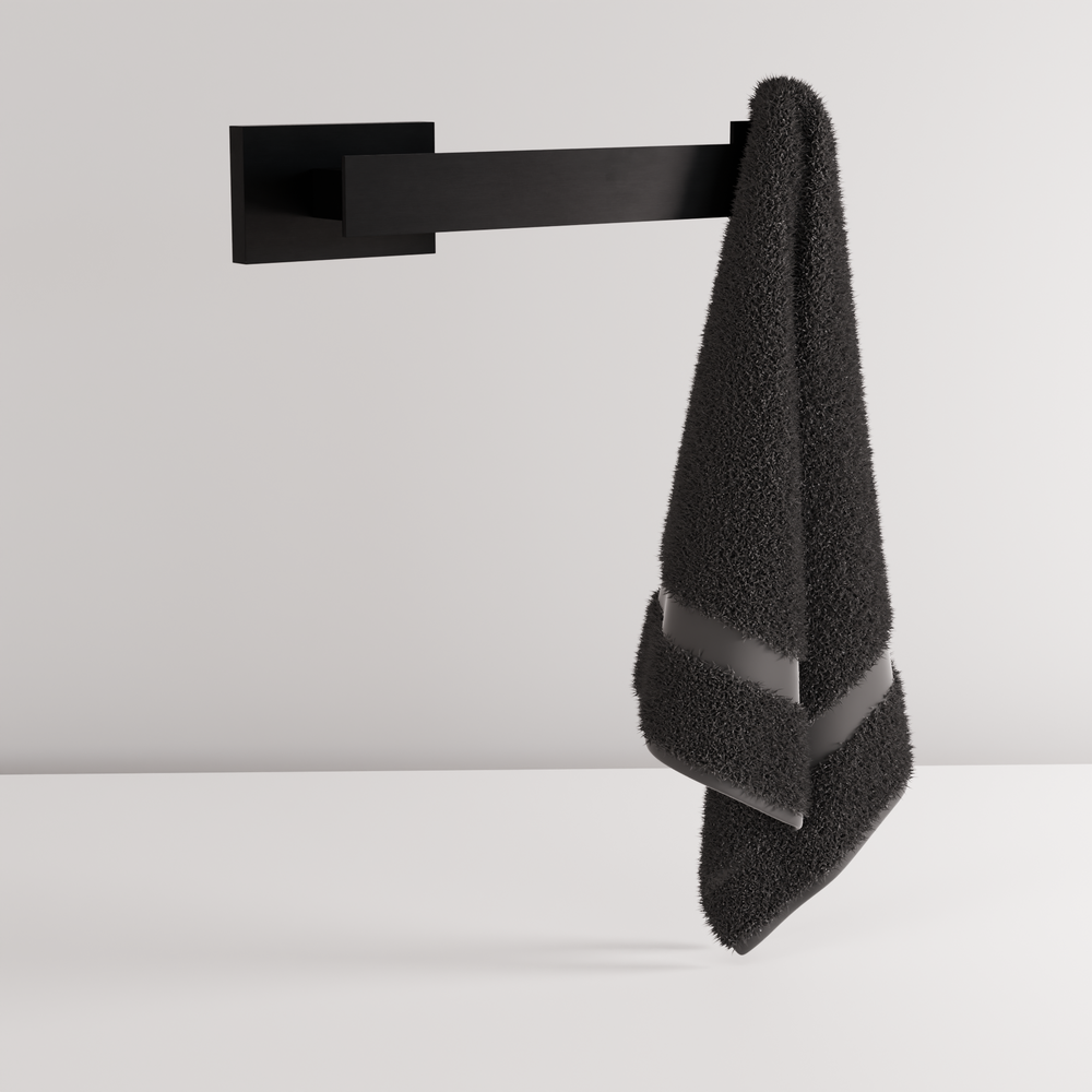 Wieszak łazienkowy 209 OSTE Czarny