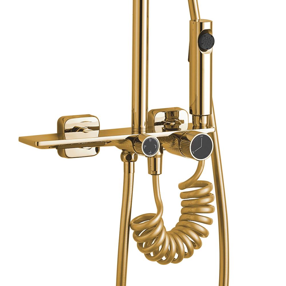 Set doccia REA HELIX Gold