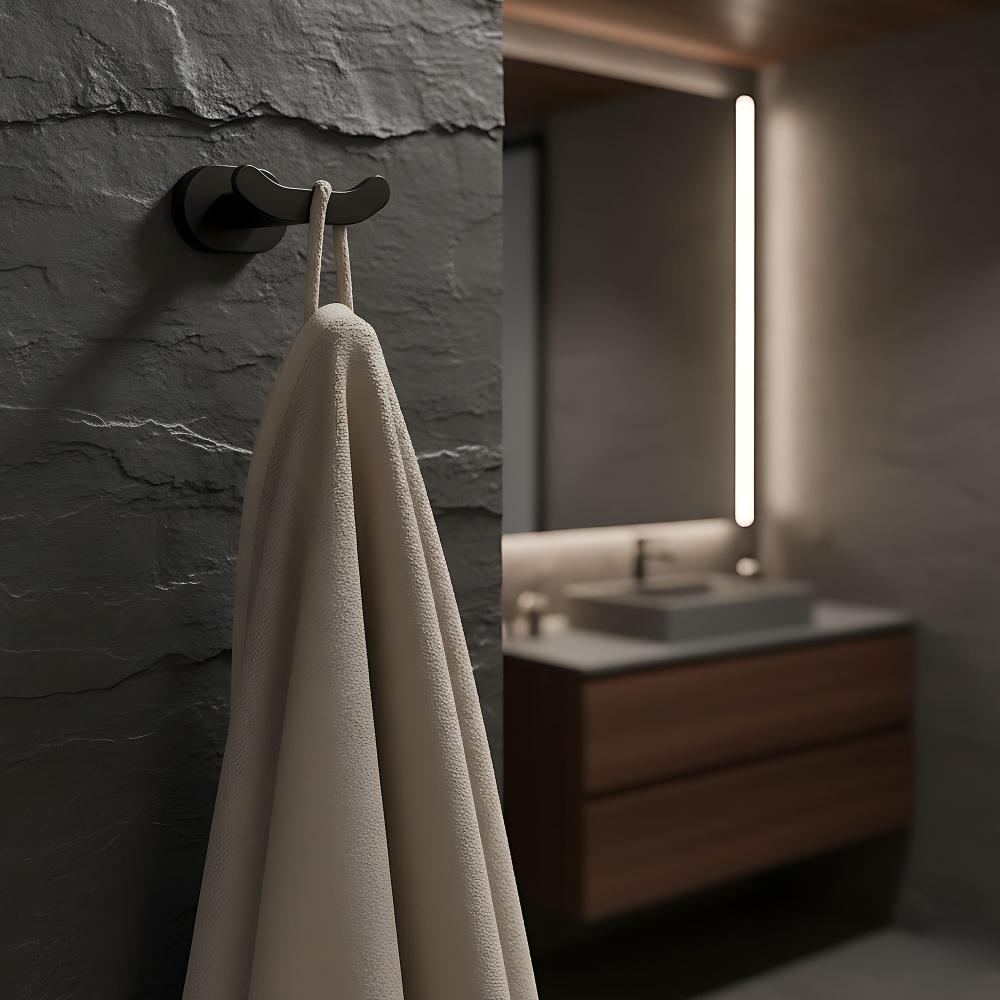 Percha de baño Til 105 Black