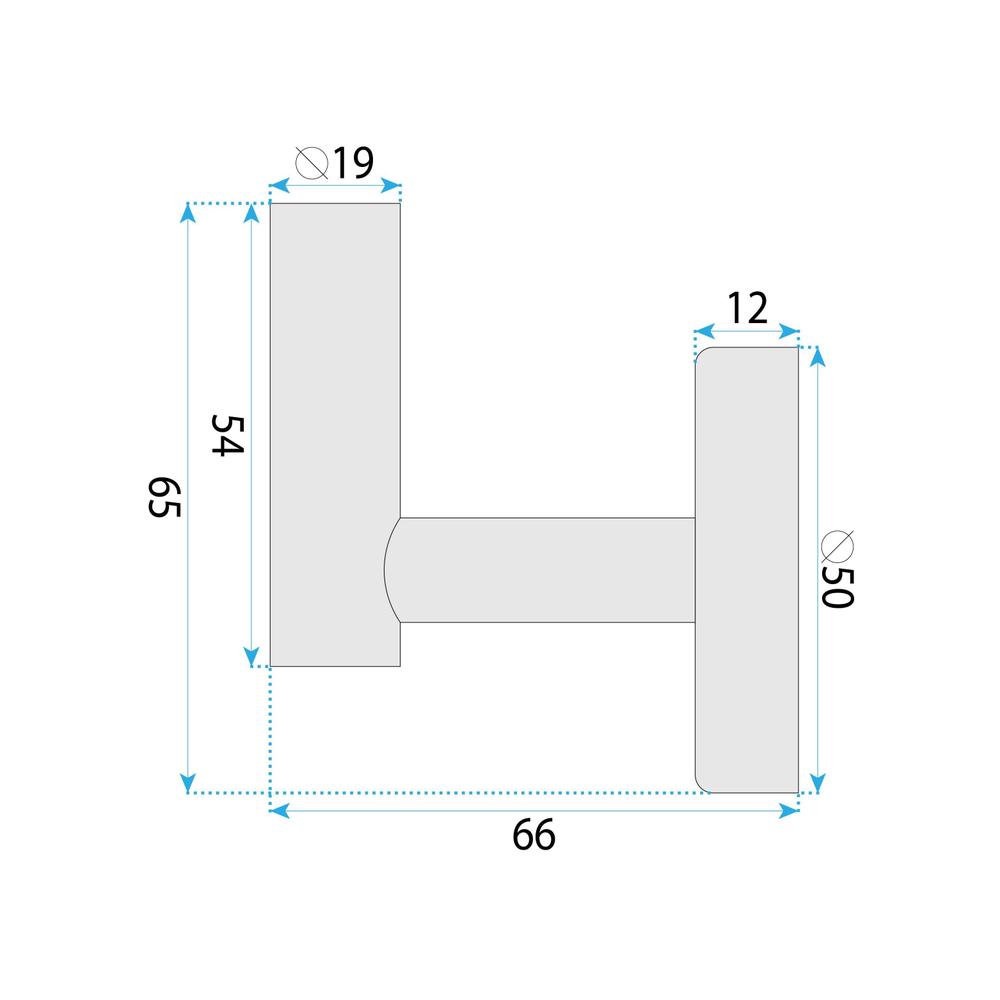 Kupaonska viješalica 6606 Modern Titan