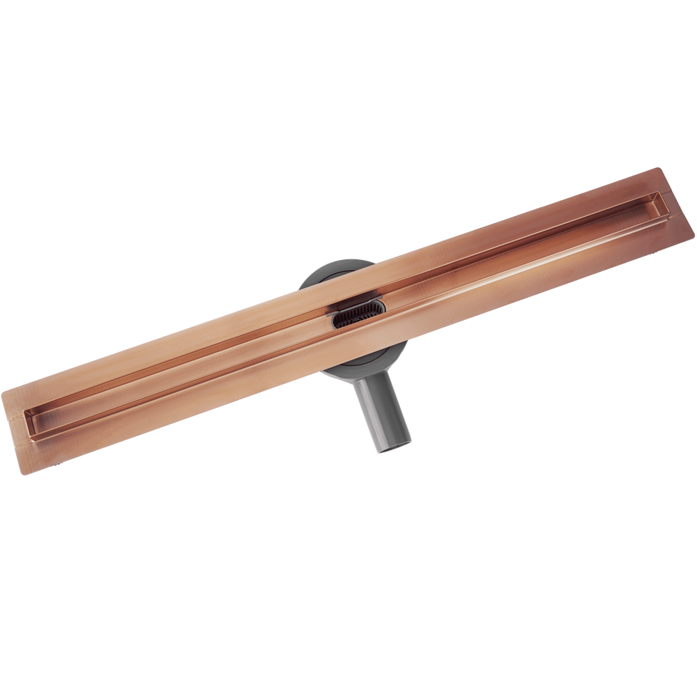 Лінійний злив REA Neox Slim pro Brushed Copper 60