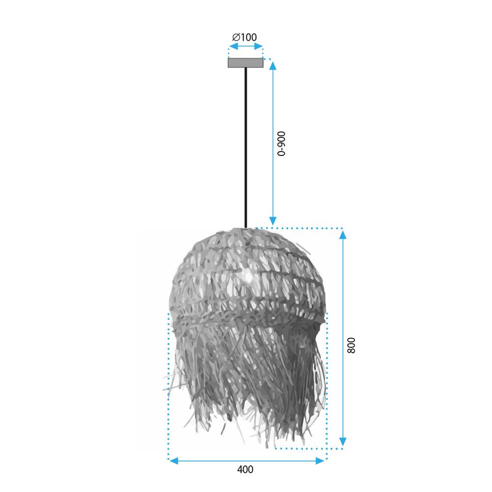 Lampa Wisząca Boho APP1251-1CP